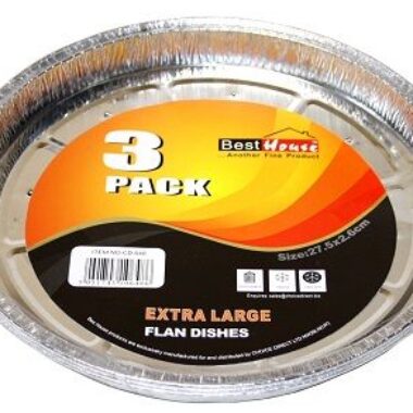 Flan Dishes – Extra Large – 3pcs