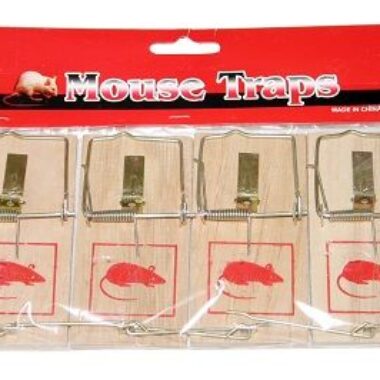 WOODEN MOUSE TRAPS