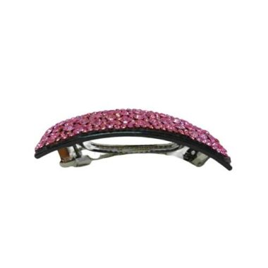 BEAUTIFUL LOOKING PINK JEWEL HAIRCLIP