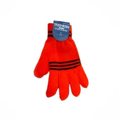 WOOLEN WEAR ORANGE COLOR GLOVES