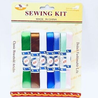 7 PACK RIBBON SEWING KIT – 7 DIFFERENT COLOURS