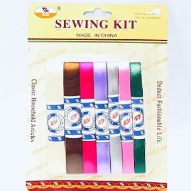 7 PACK RIBBON SEWING KIT – 7 DIFFERENT COLOURS