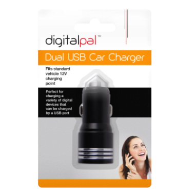 DUAL USB CAR CHARGER