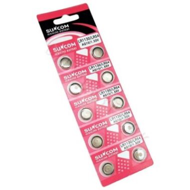 LR 1130/ LR 54 AG 10/1.5V-10 WATCH BATTERIES