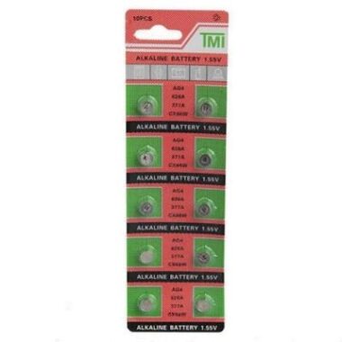 ALKALINE BATTERY 1.5 V AG 4 -10 WATCH BATTERIES