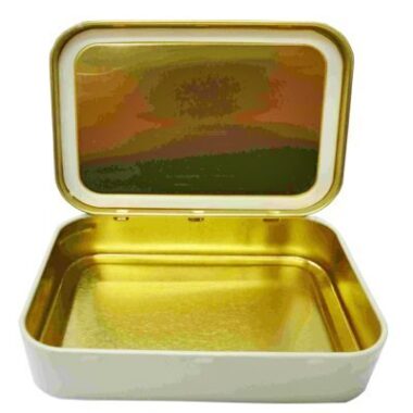 TOBACCO TIN BOX , MULTIPURPOSE TIN BOX 