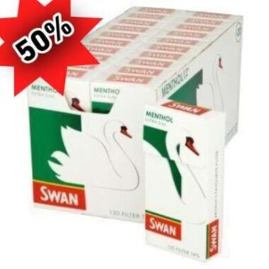 SWAN MENTHOL FILTER TIP EXTRA SLIM – 1 FOR £1.00