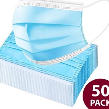 3ply DISPOSABLE FACE MASK -NON SURGICAL 50pcs