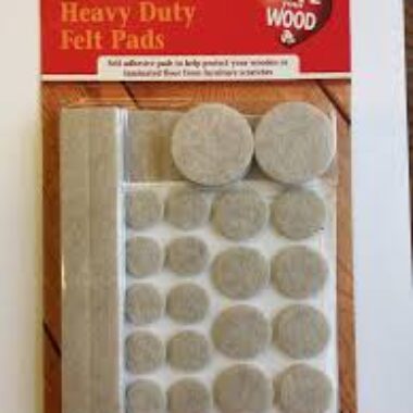 27 HEAVY DUTY FELT PADS