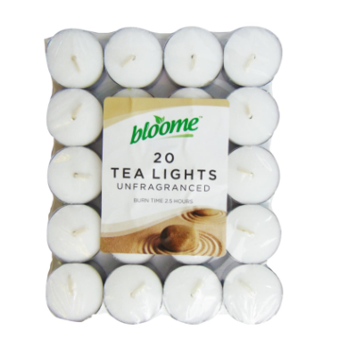 BLOOME TEA LIGHTS, 20