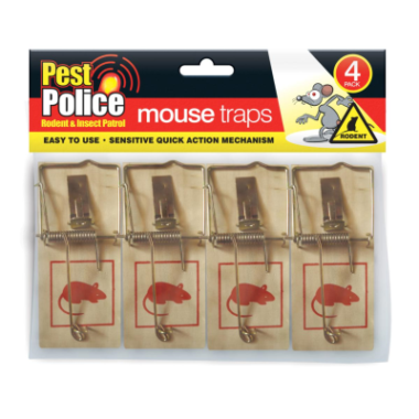 MOUSE TRAPS -4 PACK