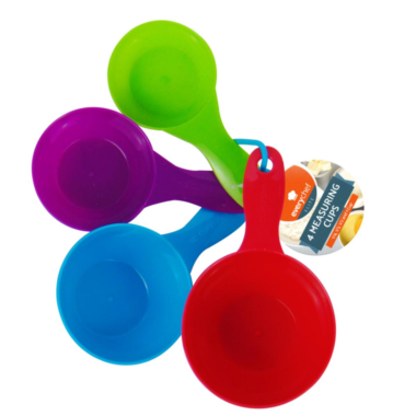 4 MEASURING CUPS