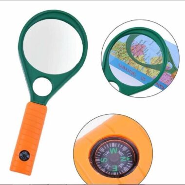 Magnifying Glass with Compass