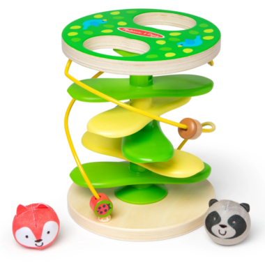 Melissa & Doug Rollables Treehouse | Early Development & Activity Toys for 1 Year Old Boys & Girls | Wooden Baby Toys 12 Months + | Cause and Effect Toys for 1 Year Olds with Sensory Balls for Babies